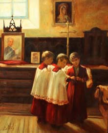 03 Sacristia. Villarrin de Campos-Zamora O.l.  61x50cm