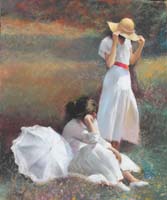 01 Retocandose el sombrero Pastel 61x50cm.