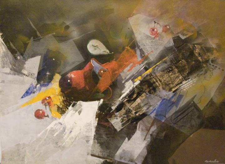 09 Rojos en movimiento o.t 73x54cm.