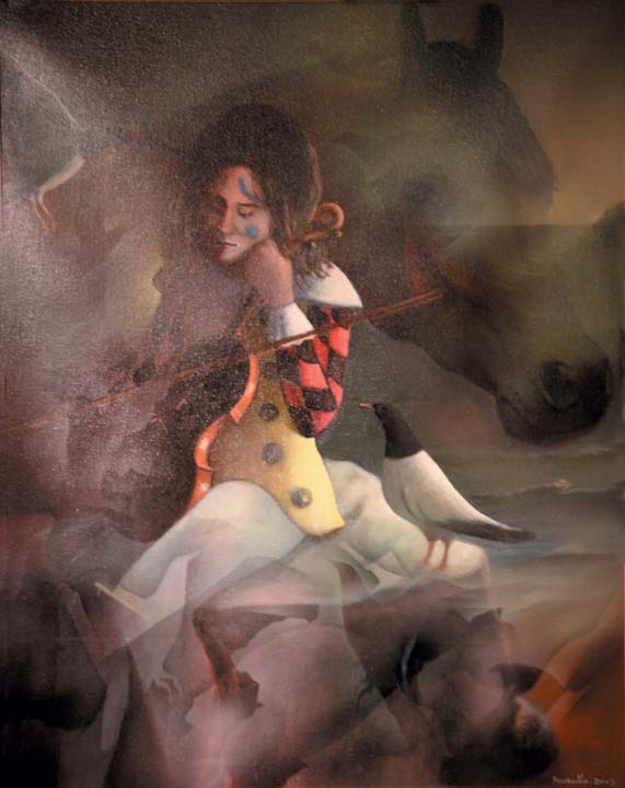 11 Las gaviotas de la nostalgia 92x73cm