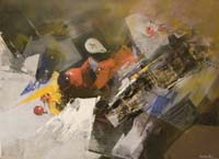 09 Rojos en movimiento o.t 73x54cm.