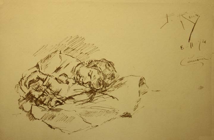 29- 29 La siesta Litografia 190x127 mm.