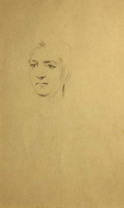 36- 36 Estudio de cara Litografia 162x102 mm.