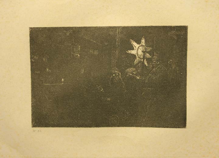 63- 17- 85 La estrella de los Reyes Magos Aguafuerte 940x143 mm.