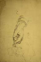 44- 44 Estudio de mano y figuras Litografia 190x125 mm.