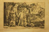 55- 09- 038 La vuelta de Egipto 1649 Aguafuerte 902x141 mm.