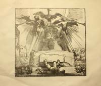 61- 15- 80 Las trompetas de Jerico Aguafuerte 170x177 mm.