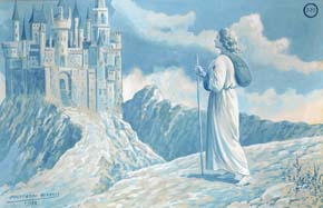 20x13 Un castillo que, enhiesto, casi en las nubes toca...