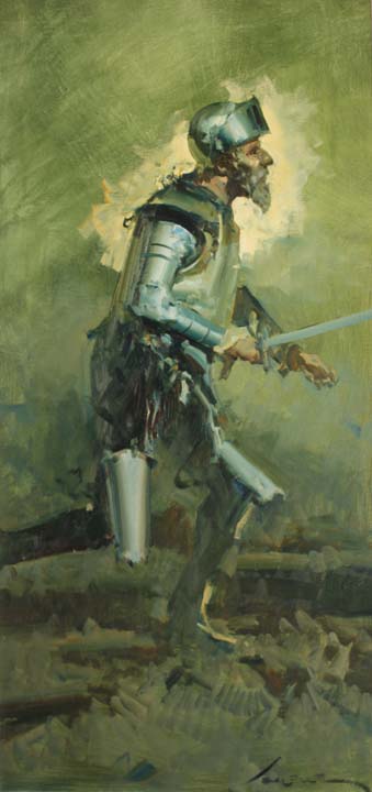 13 El quijote o.l. 80x40cm.