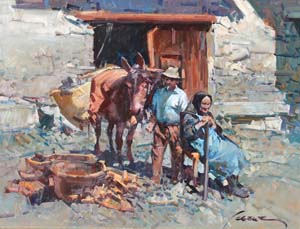 22 Rural- Salamanca o.l. 65x50cm.