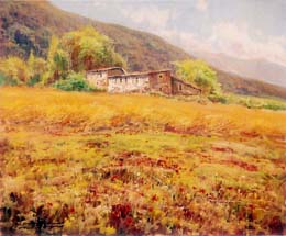 Hostales de Bas O.l. 46x38 cm.