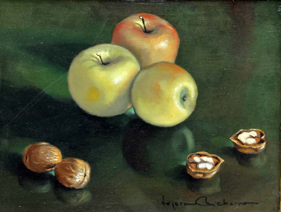 15 -35x27-Manzanas y nueces.
