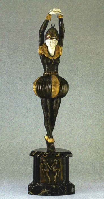 87M D. H. Chiparus Bayadere 59x14cm