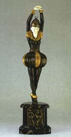 87M D. H. Chiparus Bayadere 59x14cm