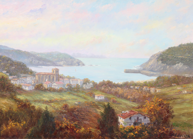 07 Panoramica de Plencia 73x92cm.