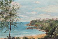 09 Puerto viejo- Algorta 74x50cm.