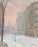 11 La residencia- Bilbao 61x50cm.