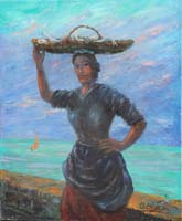 12 Pescadera 55x46cm.