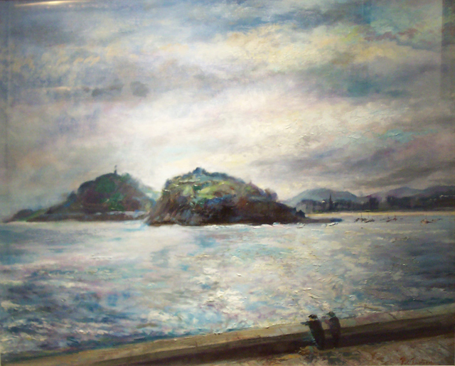 004 Las Gemelas- S. Sebastian 73x60cm. Oleo sobre lienzo