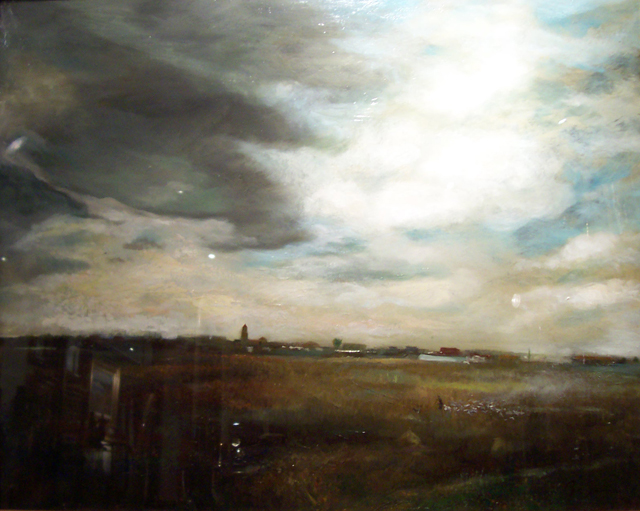 013 Villarrin de Campos 81x65cm. Oleo sobre lienzo