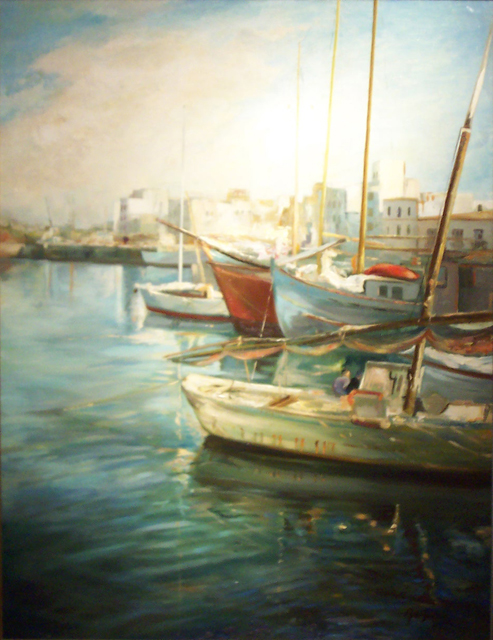 023 Ibiza 116x89cm. Oleo sobre lienzo