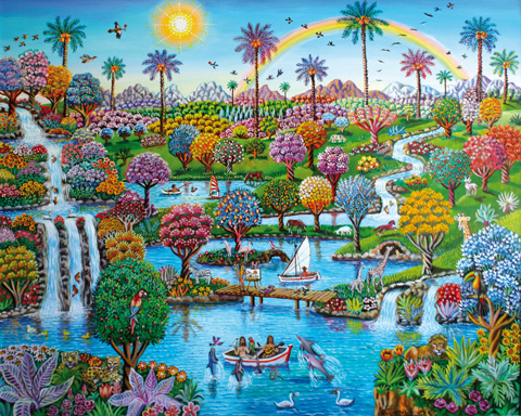 01 Vacaciones en el paraiso 65x81cm.