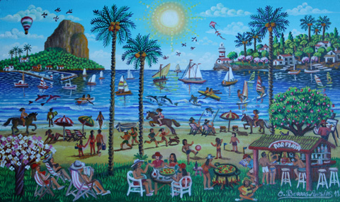 35 Dia de playa 20x33cm.