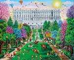 16 Jardin en el palacio real- Madrid 38x46cm.