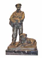 29- Pastor con perro y cordero 17x12cm.cm