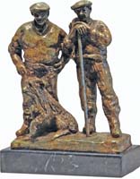 30- Pastores con perro 18x13cm.