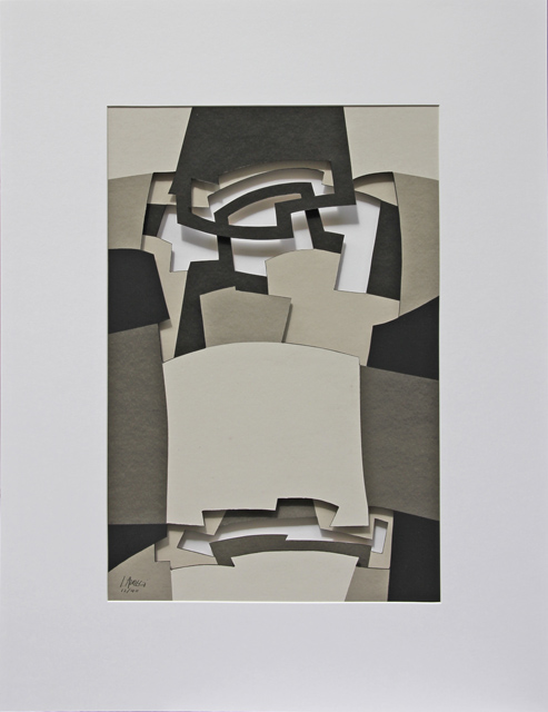 12-15.40- Serigrafia- Composicion Geometrica IV 70x50cm. Sin moldura