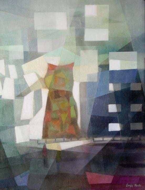 11 Perro Guggenheim Bilbao 61x50cm.