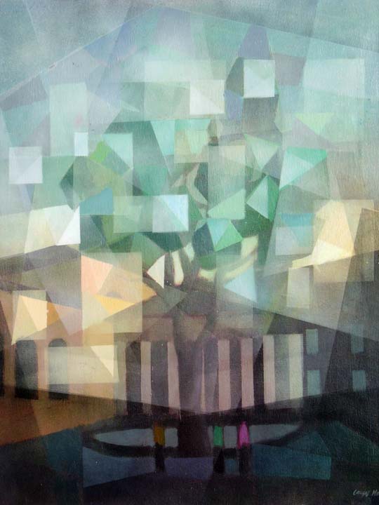 17 El arbol de Gernika Vizcaya 73x60cm.