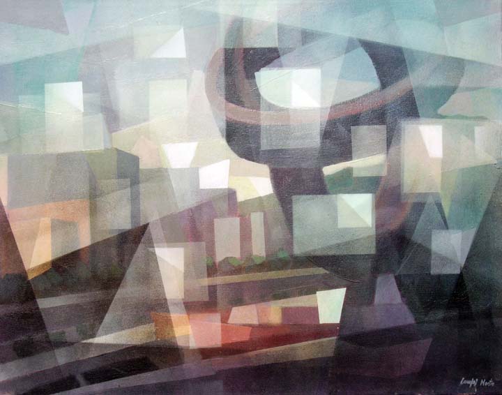 22 Ria de Bilbao 73x60cm.