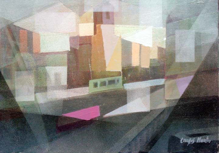 30 Puente del Arenal Bilbao 35x27cm.