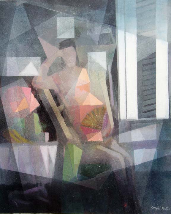 34 Mujer sentada Bilbao 55x46vm.