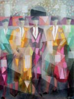 09 La cuadrilla 81x65cm.