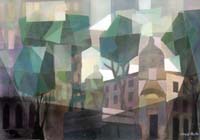 14 Monumento a Antonio Trueba Bilbao 55x46cm.