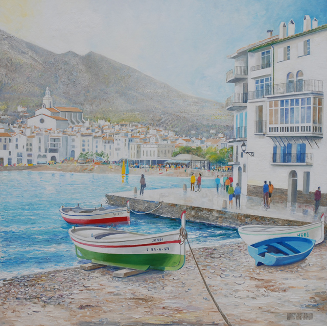 03. Cadaques 100x100cm.