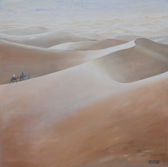 04. Dunas de Merzouga 100x100cm.