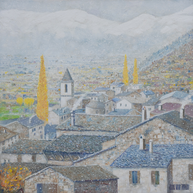 13. Pirineo 60x60cm.
