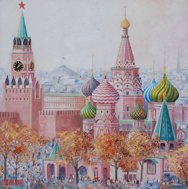 14. Moscu 60x60cm.
