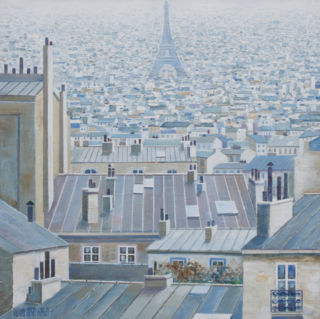 17. Tejados en Paris 60x60cm.