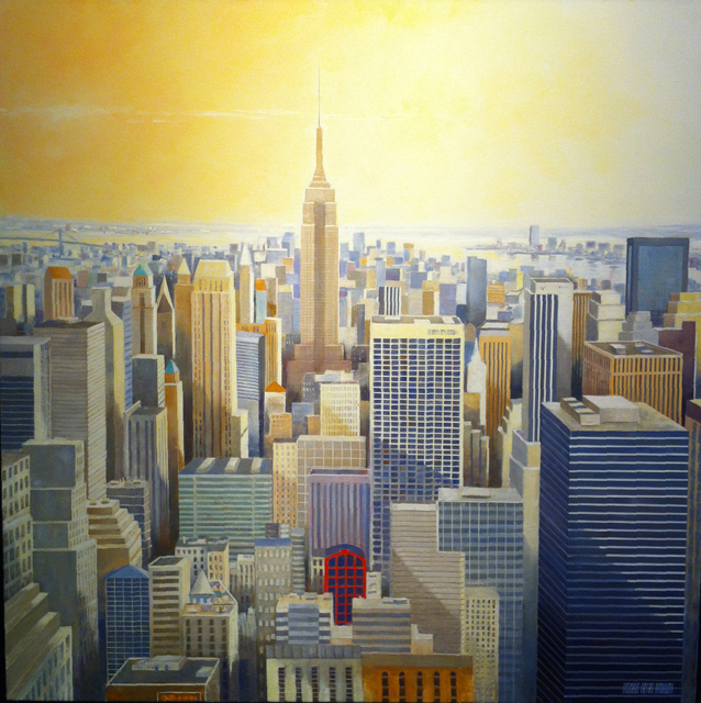30. New York 100x100cm.