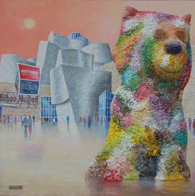 31. El puppy 100x100cm.