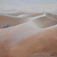 04. Dunas de Merzouga 100x100cm.