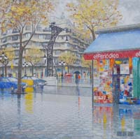 15. La Pedrera 60x60cm.