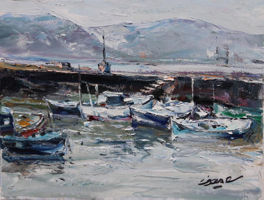 24 Espejo de Arriluce o.l. 35x27 cm.