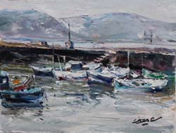 24 Espejo de Arriluce o.l. 35x27 cm.
