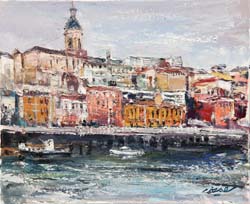 27 Reflejos en Portugaleteo.l. 46x38 cm.